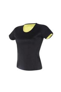 Canotta effetto sauna in neoprene per allenamento