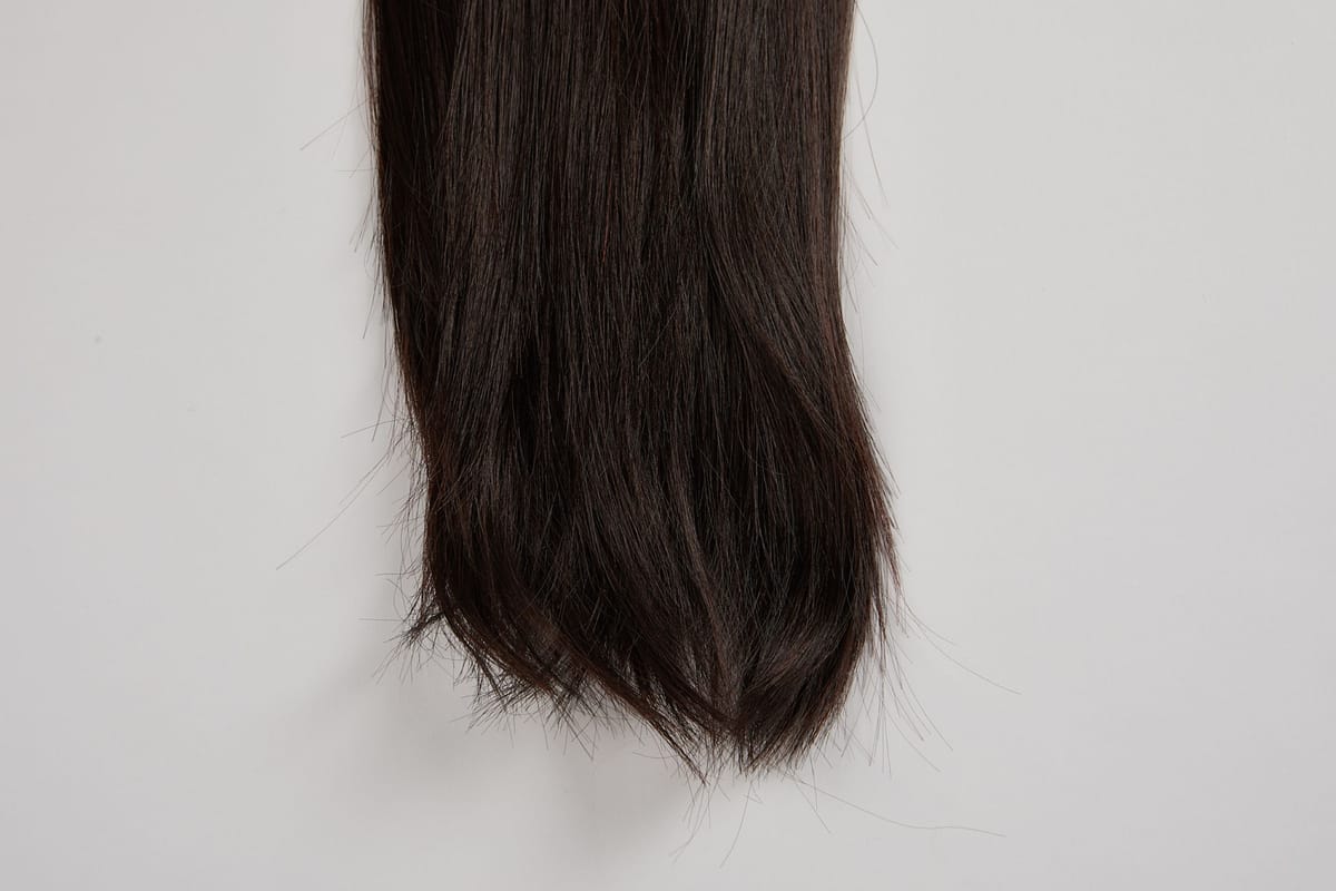 Parrucca lace front indossata con attaccatura invisibile